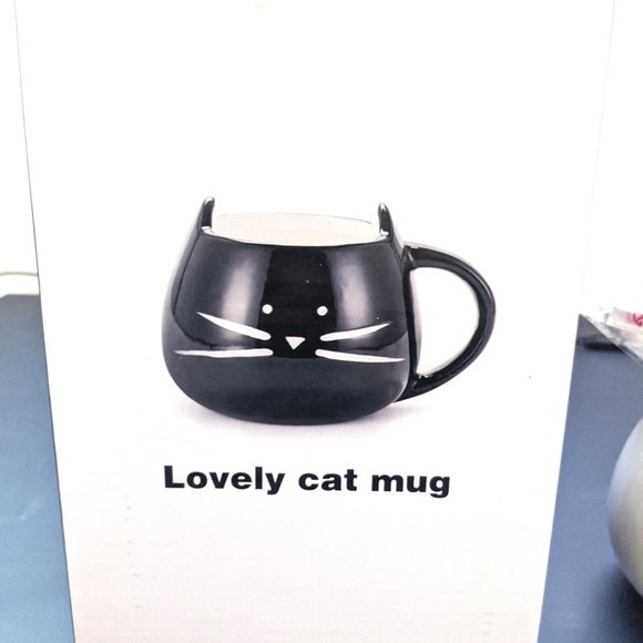 Black and white kitty mugs - Picture 2 of 2